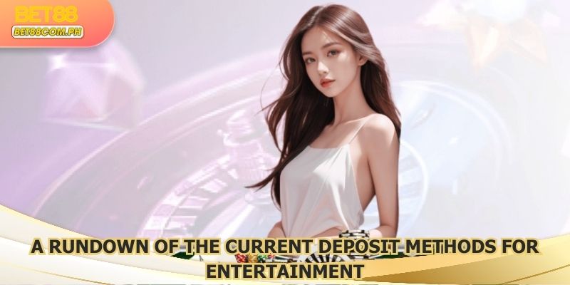 A Rundown of the Current Deposit Methods for Entertainment