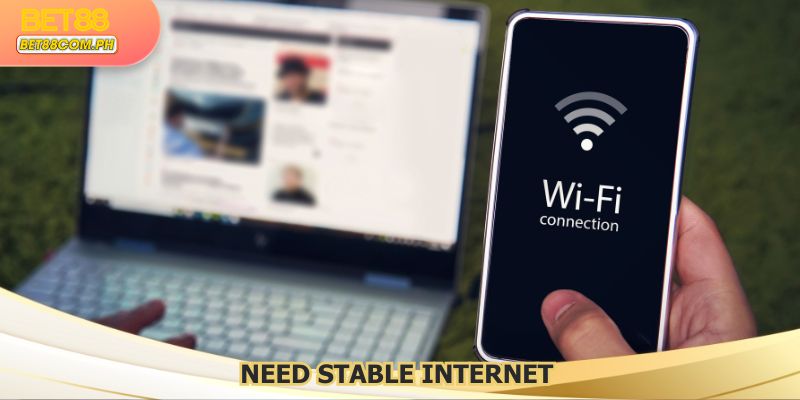 Ensure stable network source to avoid errors