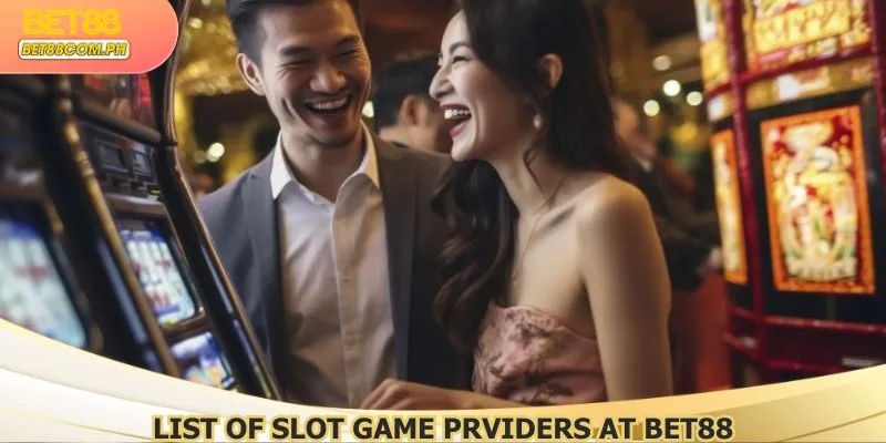 List of slot game providers at Bet88